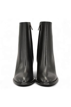 Tronchetto donna in pelle colore nero. LES AUTRES | 2462-PELLE NERA